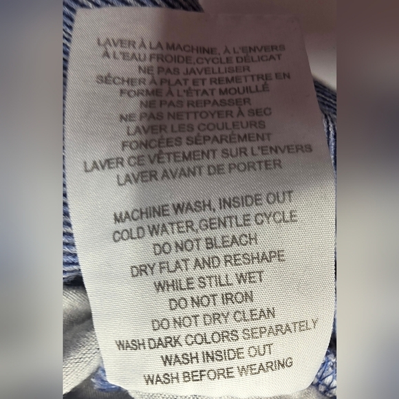 Pretty  boho Pennington Blue Summer Top with ruching 95% viscose 3XL - Picture 10 of 16